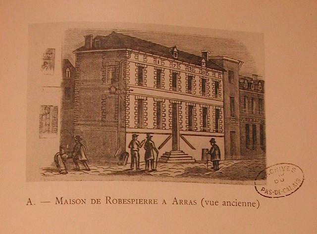 Maison de Robespierre. Arras