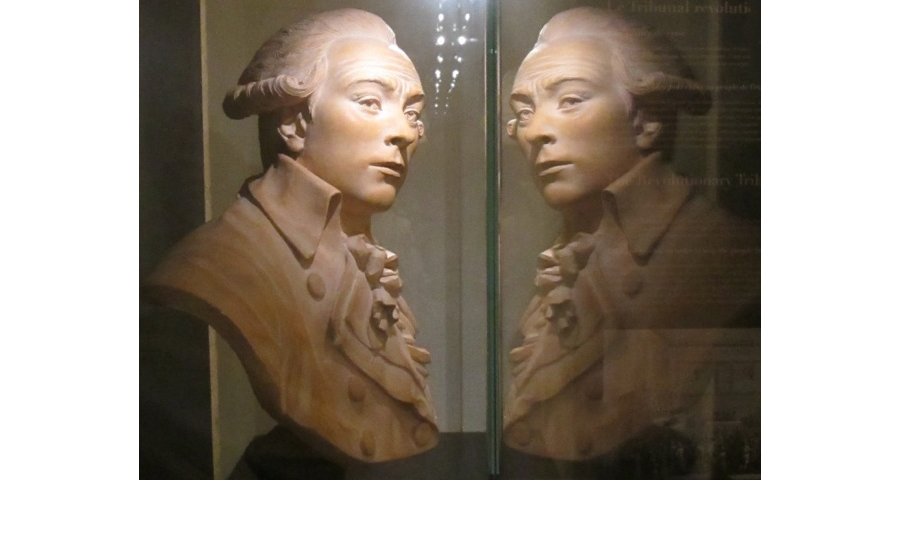 Moulage du buste de Robespierre par Deseine (Conciergerie) 